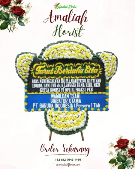 Papan Bunga Duka ciampel
